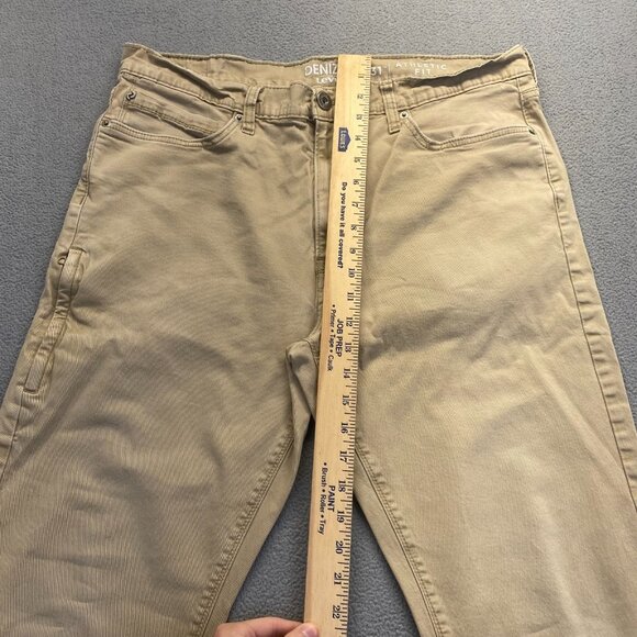 Denizen Levis 231 Mens Pants Size 38X32 Beige Athletic Fit - Picture 5 of 13